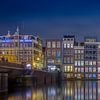 Damrak Amsterdam @ Night van Martin Bredewold
