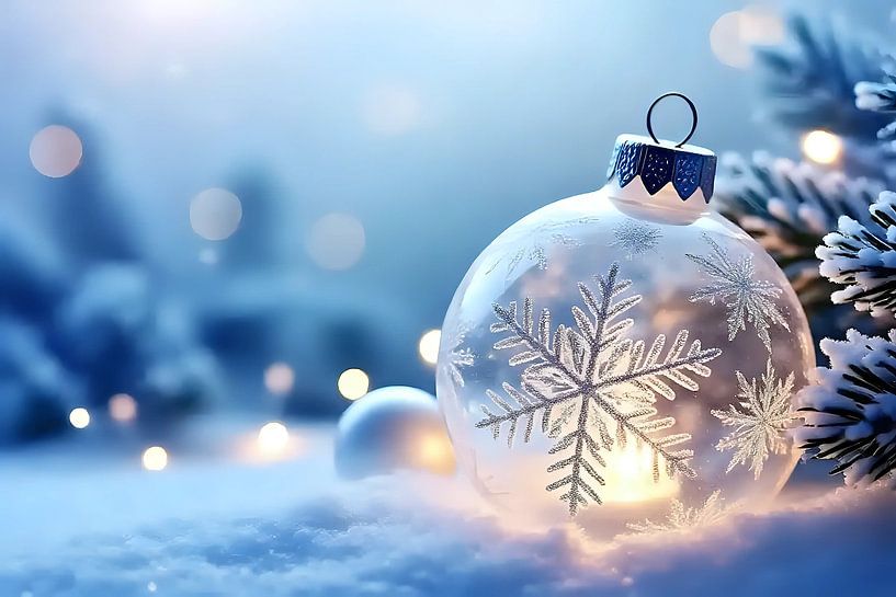 Kristallene Weihnachtswelt von Jean Pierre