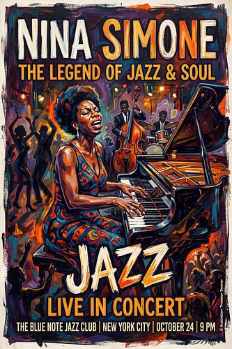 Nina Simone Live von Theodor Decker