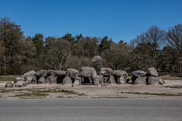 Hunebed in Drenthe van Marcel van Berkel