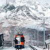 Gornergrat Bahn with Alpine panorama by Patrick van Os