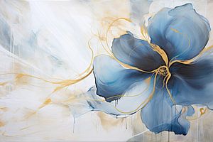Blaue Blumen von Bert Nijholt