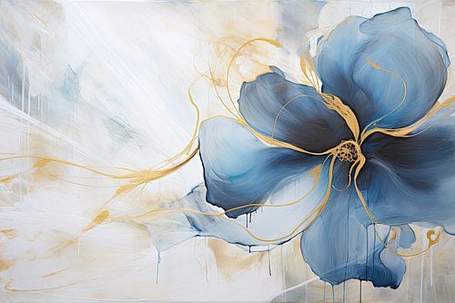 Bloemen blauw