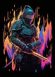 Cyberpunk-Samurai von hanzo afthar