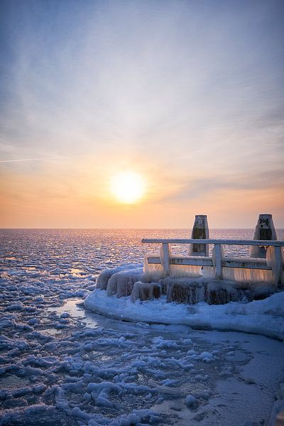 Eingefrorene Gerüste von Peter de Jong