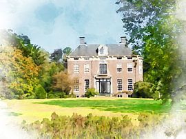 Landhaus Hilverbeek, 's-Graveland, Nordholland. von Danny de Klerk