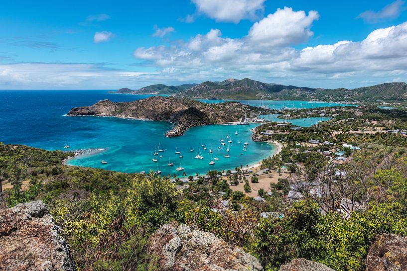 Baie Turquoise à English Harbour par Nancy Pauwels Photo