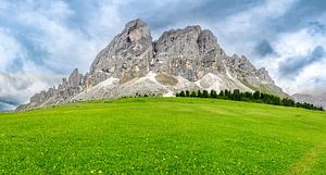 Peitlerkofel oder Sass de Putia in den Dolomiten