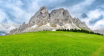 Peitlerkofel of Sass de Putia berg in de Dolomieten van Sjoerd van der Wal Fotografie