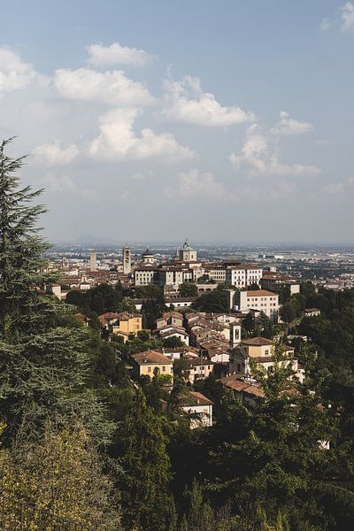 Città Alta, Bergamo, Italië, Stadslandschap van Imladris Images