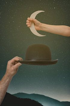 ciel étoilé, rene magritte