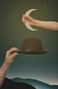 starry sky, rene magritte by Karin vanBijlevelt thumbnail