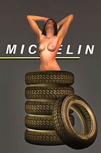 Pop Art – Michelin Tires von Jan Keteleer