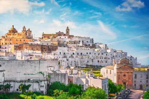 Ostuni the White City. Puglia, Italy.