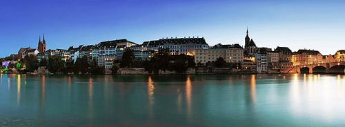 Bazelse skyline van Frank Herrmann