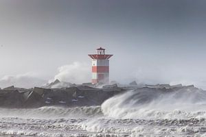 Sturm an der Küste von Scheveningen von gaps photography