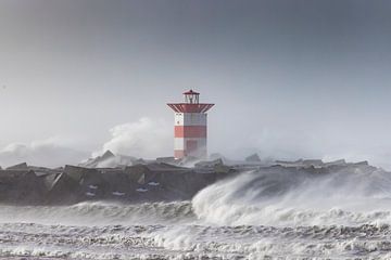 Tempête sur la côte de Scheveningen sur gaps photography