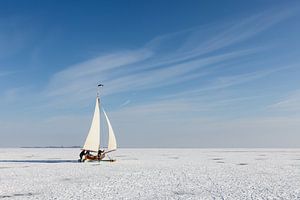 Ice sailing sur Bart van Dinten
