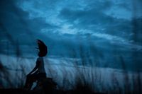 In the evening