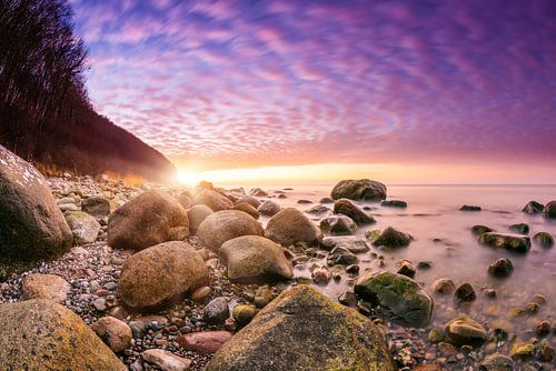 Sonnenuntergang auf Rügen