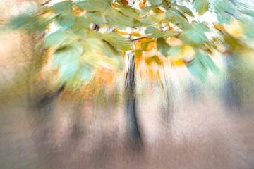 Artful Tree In The Forest by Laura van der Burgt