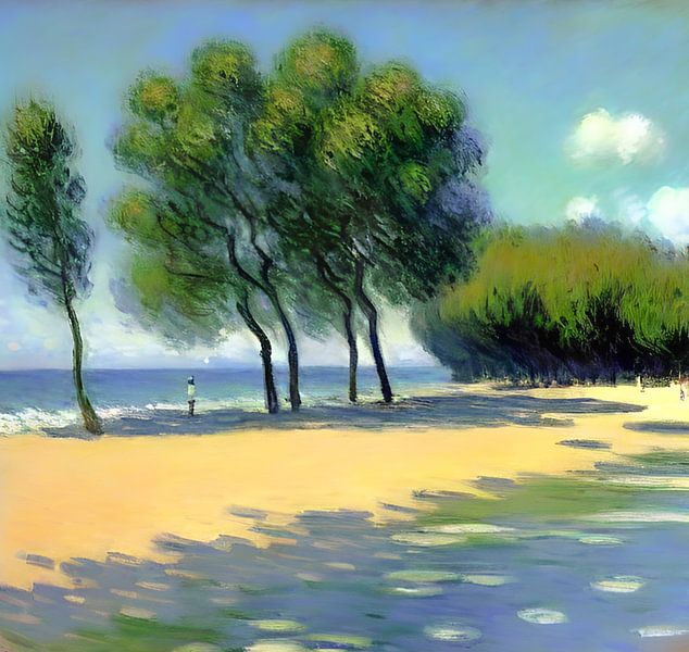 The beach wanderer von Niek Traas