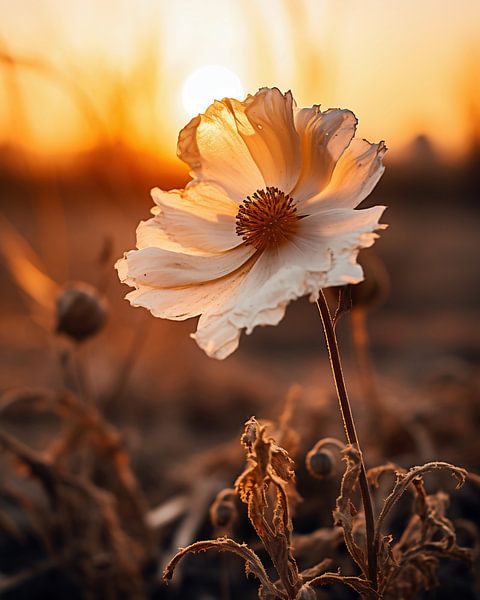 Promenade d'automne par fernlichtsicht