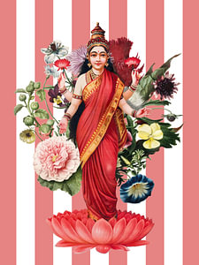 Lakshmi - a Floral Tribute