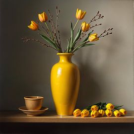 Nature morte Vase avec fleurs