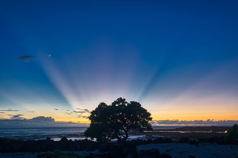 Lichtstrahlen von Jim De Sitter