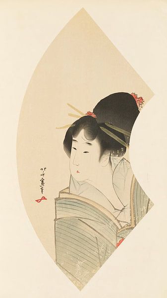 Motief uit &quot;Selected Masterpieces of the Ukiyo-e School&quot; van Peter Balan