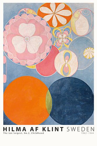 Hilma AF Klint - The ten largest, No.2, Childhood