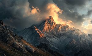 Mystische Herbstberge