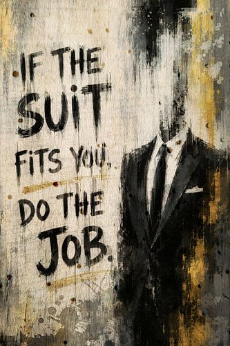 If the suit fits... van Geert Van Baelen