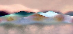 Warm Leuchtendes Gebirge