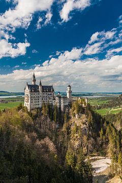 Schloss Neuschwanstein von der Marienbrücke