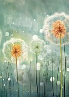 Wervelwinden van verlangen: paardenbloem dromen in de kunst