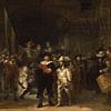 Die Nachtwache, mit Fehlstellen, Rembrandt
