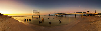 Usedom Panorama im Sonnenuntergang
