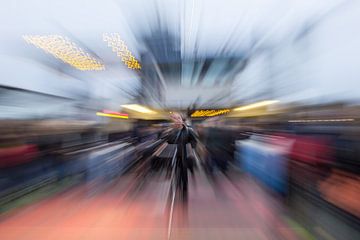 Amsterdam in beweging | Zoom Burst van Gabry Zijlstra