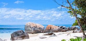 Seychelles Beach Rocks sur Alex Hiemstra