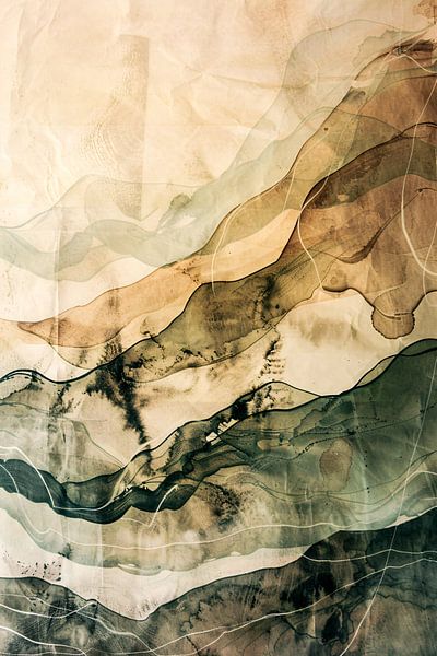 Lignes dans les tons de terre par Imperial Art House