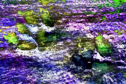 Drijvende pootafdrukken