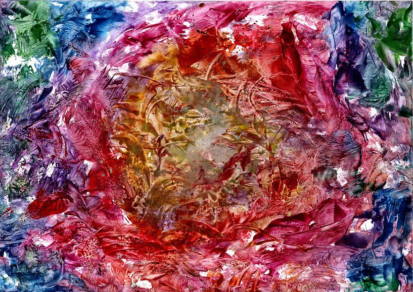 Blossoming rainbow soul by MY HAPPY SOUL ART