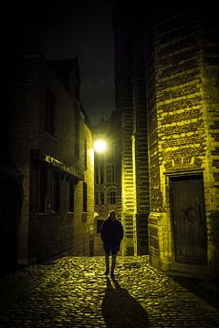 Antwerpen bij Nacht... van Maurice Weststrate