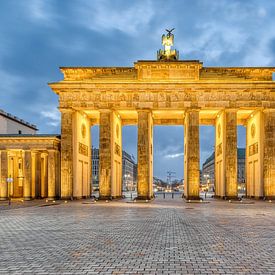 Brandenburger Tor Berlin van Michael Valjak