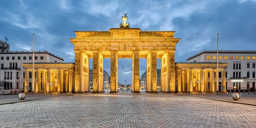 Porte de Brandebourg Berlin sur Michael Valjak