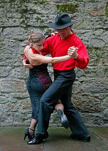 Tango-Tänzer aus Argentinien