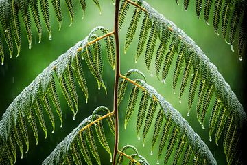 varen in de regen rainy fern