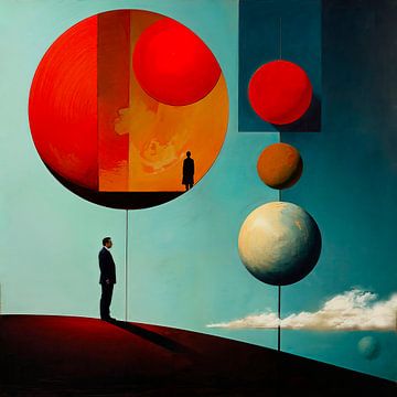 Contemplatie van Roberto Moro
